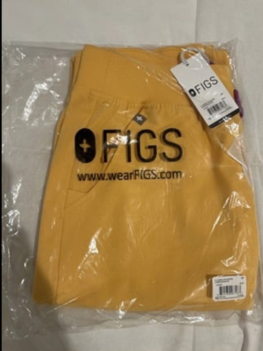 Figs Scrub Pants, Dandelion, HW S/Petite